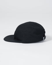 Crown Patch Strapback Hat - Black Hat Kingz