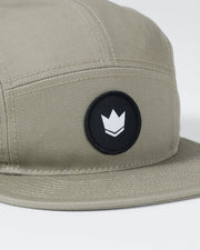 Crown Patch Strapback Hat - Sage Green Hat Kingz