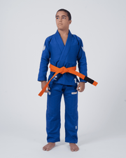 Kingz The ONE V2 Kids BJJ Gi - Blue Jiu Jitsu Gear Kingz