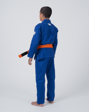 Kingz The ONE V2 Kids BJJ Gi - Blue Jiu Jitsu Gear Kingz