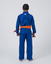 Kingz The ONE V2 Kids BJJ Gi - Blue Jiu Jitsu Gear Kingz