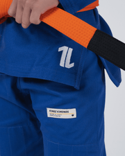 Kingz The ONE V2 Kids BJJ Gi - Blue Jiu Jitsu Gear Kingz