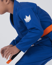 Kingz The ONE V2 Kids BJJ Gi - Blue Jiu Jitsu Gear Kingz