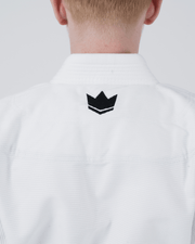 Kingz The ONE V2 Kids BJJ Gi - White Jiu Jitsu Gear Kingz
