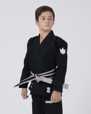Kingz The ONE V2 Kids BJJ Gi - Black Jiu Jitsu Gear Kingz