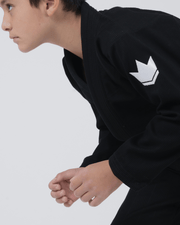 Kingz The ONE V2 Kids BJJ Gi - Black Jiu Jitsu Gear Kingz