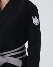 Kingz The ONE V2 Kids BJJ Gi - Black Jiu Jitsu Gear Kingz