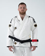 Comp 450 V6 Jiu Jitsu Gi - White Kimonos Kingz A00 White