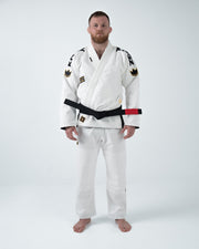 Comp 450 V6 Jiu Jitsu Gi - White Kimonos Kingz