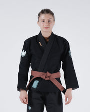 Balistico 4.0 Womens Jiu Jitsu Gi - Black - 2023 Edition Kimonos Kingz F0 Black
