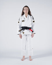 Comp 450 V6 Womens Gi - White Kimonos Kingz