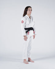 Classic 3.0 Womens Jiu Jitsu Gi - White Kimonos Kingz