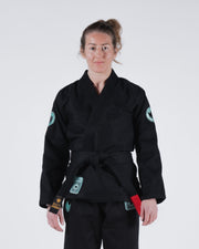 Classic 3.0 Womens Jiu Jitsu Gi - Black Kimonos Kingz F0 Black