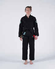 Classic 3.0 Womens Jiu Jitsu Gi - Black Kimonos Kingz