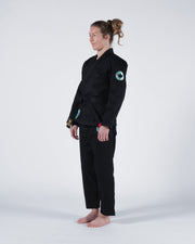 Classic 3.0 Womens Jiu Jitsu Gi - Black Kimonos Kingz