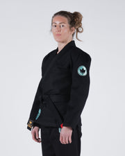 Classic 3.0 Womens Jiu Jitsu Gi - Black Kimonos Kingz