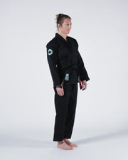 Classic 3.0 Womens Jiu Jitsu Gi - Black Kimonos Kingz
