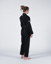 Empowered Womens Jiu Jitsu Gi - Black Kimonos Kingz