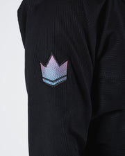 Empowered Womens Jiu Jitsu Gi - Black Kimonos Kingz