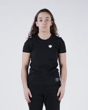 Kore Women's Tee Streetwear Kingz XS Black