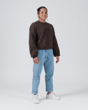 Script Women's Crewneck Sweatshirt Streetwear Kingz