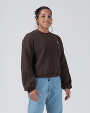 Script Women's Crewneck Sweatshirt Streetwear Kingz