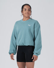 Script Women's Crewneck Sweatshirt Streetwear Kingz