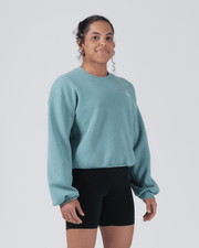 Script Women's Crewneck Sweatshirt Streetwear Kingz