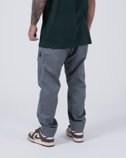 Casual Rip Stop Gi Pant - Grey Jiu Jitsu Gear Kingz