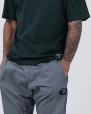 Casual Rip Stop Gi Pant - Grey Jiu Jitsu Gear Kingz