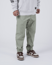 Casual Rip Stop Gi Pant - Sage Jiu Jitsu Gear Kingz