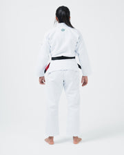Balistico 4.0 Womens Jiu Jitsu Gi - White KIMONOS Kingz