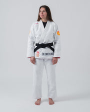 Endless Roll Womens Jiu Jitsu Gi - White (F0 only) KIMONOS Kingz