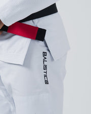 Balistico 4.0 Brazilian Jiu Jitsu Gi - White - 2023 Edition Kimonos Kingz