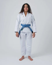 Balistico 4.0 Womens Jiu Jitsu Gi - White - 2023 Edition Kimonos Kingz