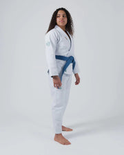 Balistico 4.0 Womens Jiu Jitsu Gi - White - 2023 Edition Kimonos Kingz