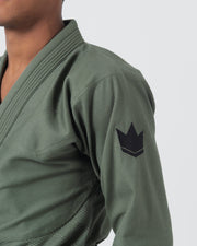 The ONE Jiu Jitsu Gi - Military Green - Limited Edition (A0 only) KIMONOS KingzKimonos.com