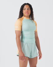 Terra Womens Rashguard - Green Edition No-Gi & Compression Kingz
