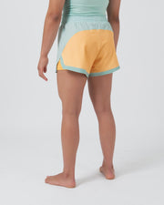 Hybrid Womens Shorts - Terra Green Kingz