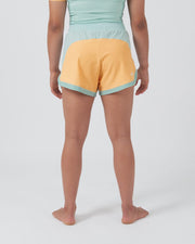 Hybrid Womens Shorts - Terra Green Kingz