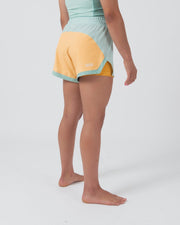 Hybrid Womens Shorts - Terra Green Kingz