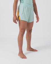 Hybrid Womens Shorts - Terra Green Kingz