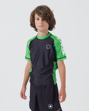 Ranked Youth S/S Rashguard No-Gi & Compression Kingz