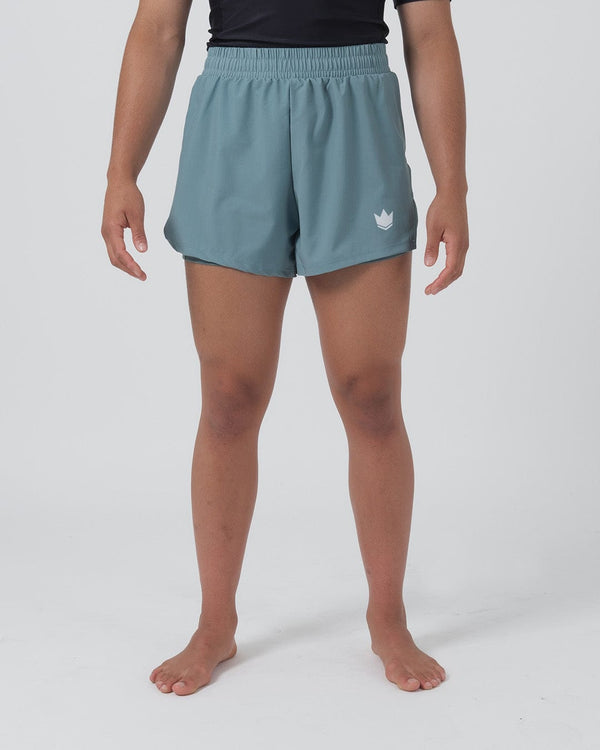 Kingz Hybrid Women's Grappling Shorts - Sage