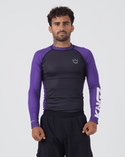 Ranked Performance V2 L/S Rashguard Rash Guards Kingz XS Purple