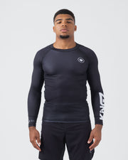 Kore V2 Long Sleeve Rashguard No-Gi & Compression Kingz XS Black