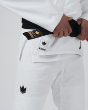 Kingz The ONE V2 Jiu Jitsu Gi - White Jiu Jitsu Gear Kingz