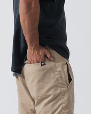 Casual Gi Shorts - Khaki No-Gi & Compression Kingz
