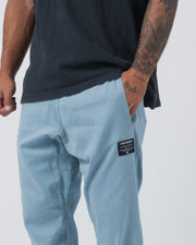Casual Gi Pant - Light Denim Jiu Jitsu Gear Kingz