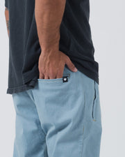 Casual Gi Pant - Light Denim Jiu Jitsu Gear Kingz